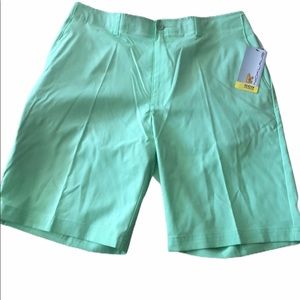 Jack Nicklaus eco choice Shorts 34 waist Green NWT